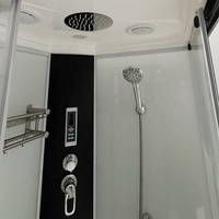 Nouvelle cabine de douche à vapeur et sauna de luxe carrée, cabine de douche à vapeur et sauna combinés pour salle de bain