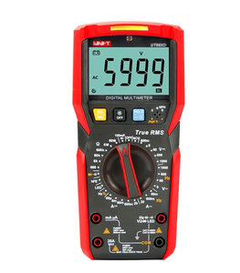 Multimètre numérique True RMS UNI-T UT89XD 6000 points de lecture 1000V 20A avec test LED, NCV et lampe torche pour la maintenance électrique industrielle - Product Image 1
