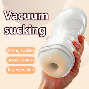 Automatico maschio masturbatore tazza da uomo succhiare vibrazione reale Vagina stimolazione del pene sesso orale masturbazioni macchina giocattolo per uomo - Product Image 2