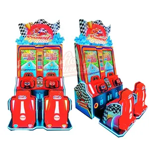 Jetonla çalışan makine hız yarışçısı yarış oyunu makinesi Arcade yarış piyango bozdurma makinesi