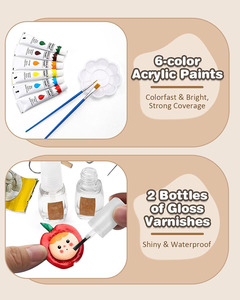 <span class=keywords><strong>Kit</strong></span> <span class=keywords><strong>de</strong></span> pâte à modeler Secolorart, <span class=keywords><strong>kit</strong></span> <span class=keywords><strong>de</strong></span> bricolage à domicile, <span class=keywords><strong>kit</strong></span> <span class=keywords><strong>de</strong></span> <span class=keywords><strong>poterie</strong></span> en argile, <span class=keywords><strong>kit</strong></span> d'argile auto-durcissante <span class=keywords><strong>pour</strong></span> adultes et débutants - Product Image 2