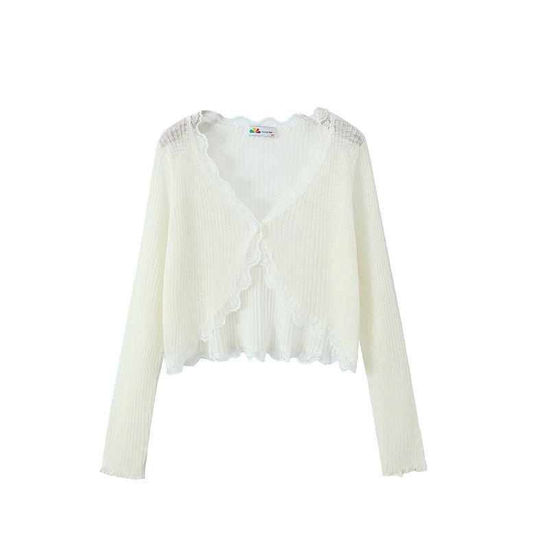 เสื้อคาร์ดิแกนสีแอปริคอท