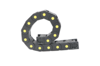 JFLO-Kabel kette HP-Serie mit einer Höhe von 35mm, geschlossener Typ, Nylon-Schlepp kette, Schleppleinen-Tank kabelträger, Schutz-und Führungs kabel