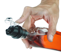 Botol Minyak Cuka Ramah Lingkungan 250ml, Botol Kaca Persegi untuk Dapur, Anti Tetes, Aman untuk Makanan, Menjaga Kesegaran
