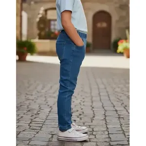 Jeans deportivos Adrenaline para niños, color azul claro, 1-4 años, cintura media, estilo casual - Product Image 2