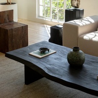 Table basse moderne en bois minimaliste, style nordique, pour le salon, les appartements et les hôtels