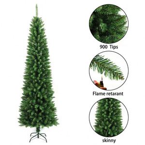 Árboles de Navidad de Imitación Verdes de Alta Calidad, Árboles Delgados en Forma de Lápiz, Árboles de Navidad de PVC - Product Image 2