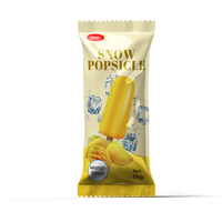 Sachets en plastique personnalisés pour bâtonnets glacés, emballages Mylar pour sucettes glacées, emballages pour barres de crème glacée
