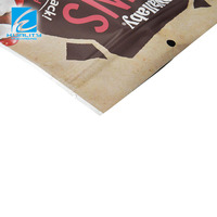 Pochette debout personnalisée étanche à l'humidité sacs à collation fermeture éclair refermable pour thé café bonbons