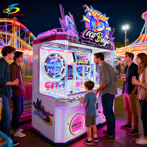 Máquina de Regalos Coca Binge con Doble Plataforma Giratoria, Interactiva, en Japonés, Inglés y Español, Certificada por la CE, Máquina de Juegos de Arcade con Premios - Product Image 3