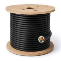Câble YVF robuste 4 conducteurs 0,6/1 kV, excellente résistance à l'huile pour les applications de palans et de machines industrielles mobiles 4*120
