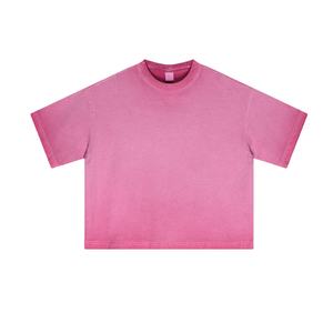 TKAN632D เสื้อยืดแฟชั่นผู้ชายมาใหม่ ขายส่ง เสื้อยืดโอเวอร์ไซส์ลำลอง ผ้าหนา 100% ผ้าฝ้าย เสื้อยืดวินเทจแบบเรียบ - Product Image 3