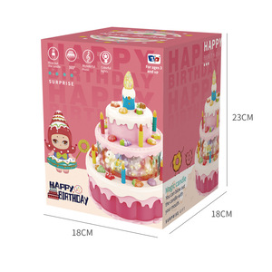 Juguete de Pastel Eléctrico de Imitación con Luces, Música y Velas que se Apagan, para Niños de 4 a 6 Años, de Plástico, Unisex, Juego de Roles - Product Image 5