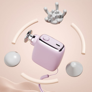 Pistolet de massage portable super mini de poche, 4 têtes et 3 vitesses, pour le corps, les muscles, les tissus profonds, les massages par percussion, les voyages et les activités sportives - Product Image 2