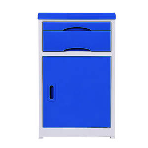 Table de chevet médicale, armoire d'hôpital, unité de rangement multifonctionnelle en ABS pour chambre, maison de retraite et hôpital - Product Image 1