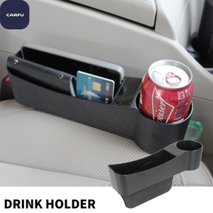 Car Decoration Accessories AC-2294B Carbon Car <b>Seat</b> Filler Card <b>Storage</b> - Product Image 2