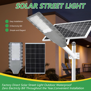 Farola Solar Todo en Uno de 100W, Alto Lumen, Cuerpo de Aluminio, IP66 Impermeable para Carreteras Principales - Product Image 4