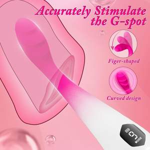 Volwassen Speelgoed Vrouw Met Lcd-Scherm Clitorale Stimulator Penis Masturbatie Massage Siliconen Seksspeeltjes G-Spot Vibrator Voor Vrouwen - Product Image 3