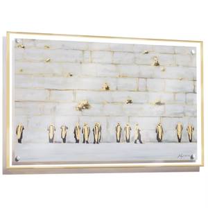Lucite de décoration murale de salon moderne, acrylique personnalisé, simple, élégante et rectangulaire, peinte par <span class=keywords><strong>Judy</strong></span> Kosel - Product Image 1