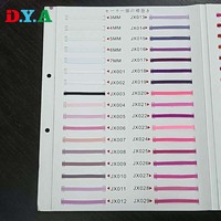 Cordon plat en polyester tressé de 4 mm, coloré, pour accessoires vestimentaires