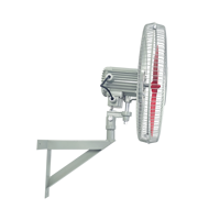 FB-600 220V Wandmontierter Explosionsgeschützter Axialventilator |   Industrieller Kugellager-Oszillationsventilator 600mm mit Aluminiumgussflügeln OEM/ODM