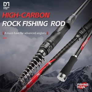 <span class=keywords><strong>Cañas</strong></span> de Pescar Telescópicas de Carbono FISHINGFANS de 3.6m/3.9m/4.2m/4.5m, Acción Rápida, Mango de EVA, para Pesca de <span class=keywords><strong>Surfcasting</strong></span>, Spinning, Roca y Mar - Product Image 1