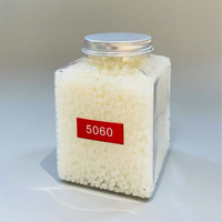 Adhésif thermofusible transparent blanc 5060 à prise rapide, qualité supérieure, faible odeur, pour cartons, plateaux, boîtes pliantes, forte adhérence