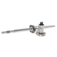 Kit de vis à billes à pas élevé HIWIN Sfu1605, acier pour les industries CNC, mouvement linéaire, état neuf, écrou à billes, noyau de qualité C3/C5/C7