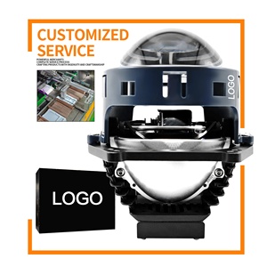 Chenlang OEM ODM haute luminosité 150W lentille de projecteur bi-LED 3.0 pouces feux de croisement RHD LHD plat 12000lm rénovation phares Led - Product Image 3
