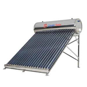 LINYAN pemanas air tenaga surya, pemanas air panas panel surya tanpa tekanan 200L 300L, Boiler tenaga surya kustom