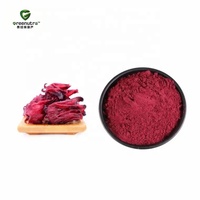 Extrait d'Hibiscus Sabdariffa lyophilisé et extrait d'Hibiscus Sabdariffa avec extrait de Roselle