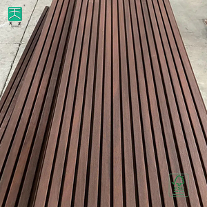 Tiange bên ngoài không thấm nước ngoài trời tường ốp cách âm hồ sơ WPC tường Bảng điều khiển Hội Đồng Quản Trị - Product Image 3