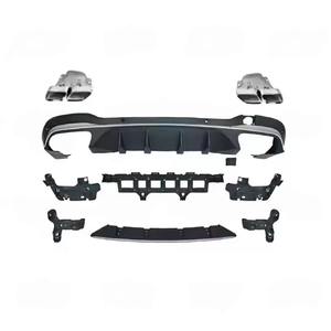 X253 2016-2019 viejo a nuevo GLC63 2020-2022 Kit de carrocería para <span class=keywords><strong>GLC</strong></span> clase X253 SUV GLC200 GLC300 Bodykit con parachoques de coche - Product Image 2