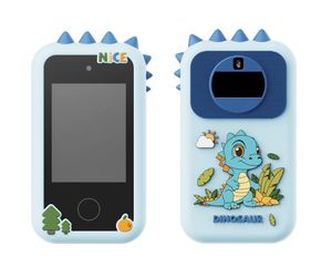 Teléfono para niños con diseño de rana, funda de silicona, pantalla táctil de 2-3 pulgadas para niños de 3-6 años - Product Image 6