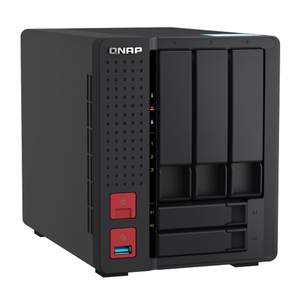 เซิร์ฟเวอร์จัดเก็บข้อมูล QNAP TS-564 NAS 8G ไพรเวทคลาวด์ 2.5GbE แชร์ไฟล์สำนักงาน โปรเซสเซอร์ควอดคอร์ ฮาร์ดดิสก์สำหรับใช้งานที่บ้าน - Product Image 2