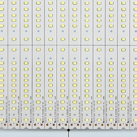 Circuit imprimé linéaire en aluminium LED personnalisé, carte de circuit flexible FPCB, finition de surface OSP, cuivre 35um, 1,5 mm pour l'éclairage