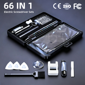 Kit de Destornillador de Impacto Recargable Mini, Juego de Destornilladores Eléctricos Inalámbricos Pequeños de Precisión de 56 Piezas para Teléfono y <span class=keywords><strong>PS4</strong></span> - Product Image 6