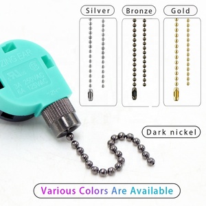 Zing Ear電子ABS天井ファンスイッチ3速4ワイヤー3A/6A/125Vオンオフライトプルチェーンスイッチ3速天井ファン用 - Product Image 6