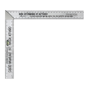 Non Deformable Hat <b>Square</b> <b>Set</b> <b>Square</b> 250X165mm Precision Metal Level Tool For Carpentry And Machining - Product Image 2