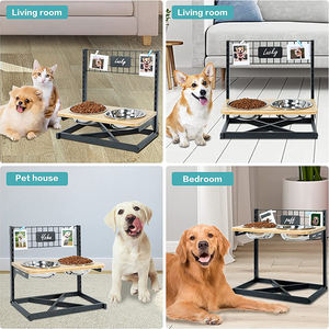 JH-Mech-Bols surélevées pour chiens, support réglable de 4.8 à 15.7 pouces de <span class=keywords><strong>hauteur</strong></span>, pour chiens et chats - Product Image 6