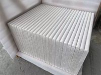 Carreaux de sol en pierre de marbre de calcaire de perle de Sinaï naturel dégringolé sablé pour la décoration murale d'hôtel de pavage extérieur