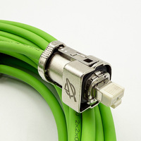 Kabel Servo Harness Encoder CHAINMOTION Seri TK5002-2DC38S120 10m Rantai Tarik Fleksibel Tinggi IP67 Dapat Disesuaikan untuk Robot