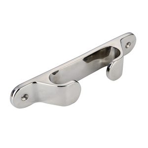 Accessoires de quincaillerie en acier inoxydable pour Yacht marin Coulée de précision Taquet de cale droite 4 pouces/100mm - Product Image 4