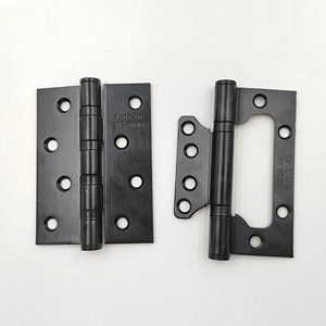 Charnière de porte de garage à roulement à billes à fermeture douce pour portes lourdes Charnières en acier inoxydable noir de 4" - Product Image 4