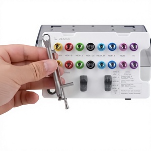 ชุดเครื่องมือขันรากฟันเทียมอเนกประสงค์ OPTITECH HEALTHCARE แบบอบฆ่าเชื้อได้ ชุดประแจแรงบิดสำหรับรากฟันเทียม 10-70 นิวตันเซนติเมตร สำหรับการผ่าตัด - Product Image 1