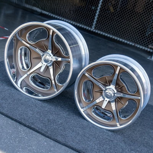 Jantes de voiture forgées monobloc personnalisées à deux pièces, à profil profond, en alliage d'aluminium poli, 20, 21, 22, 24, 26 pouces, 5x112, 5x120 pour <span class=keywords><strong>C10</strong></span> - Product Image 3