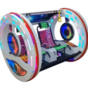 Máquina de Juegos Rodante para Exteriores con Control Remoto de 360 Grados y 2 Ruedas, Portátil, con Luces Intermitentes, en Venta, JC-LEO-0052-HBC Adv - Product Image 1