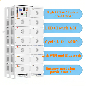 แบตเตอรี่ลิเธียมไอออน KetC Ess Container 200Ah/200Ah 192kWh 614.4V แบบออลอินวัน สำหรับใช้งานในอุตสาหกรรมและเชิงพาณิชย์ - Product Image 1
