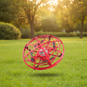 Jouet volant contrôlé par montre connectée - 360 °   Rotation, lumières colorées, commutation de mode fluide, excellent cadeau pour les enfants - Product Image 1