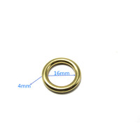 Anneaux en O en laiton massif de 20/26/38/45 mm pour cordes et laisses – Vente en gros